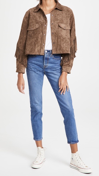 Hot Cocoa Fringe Jacket