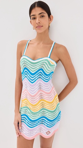 Wave Crochet Dress