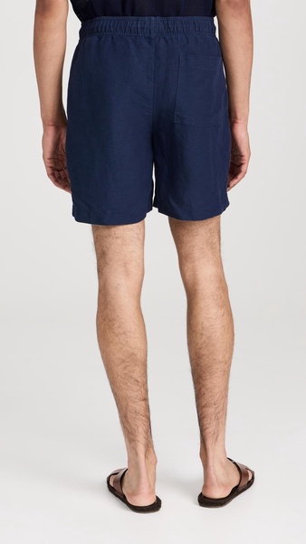 Air Linen Pull-On Shorts 6"