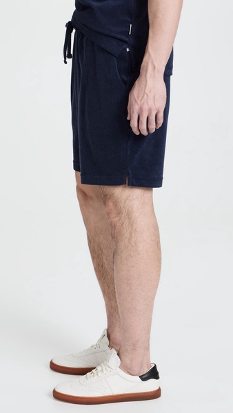 Towel Terry Pull On Shorts 7.75"