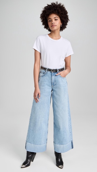 Sofie Crop with Cuff Jeans