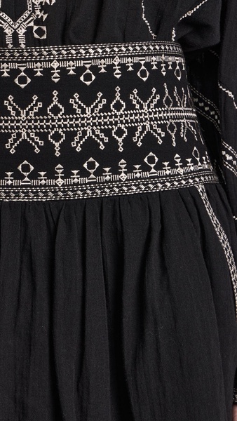 Isabel Marant Étoile Geometric Embroidery Skirt