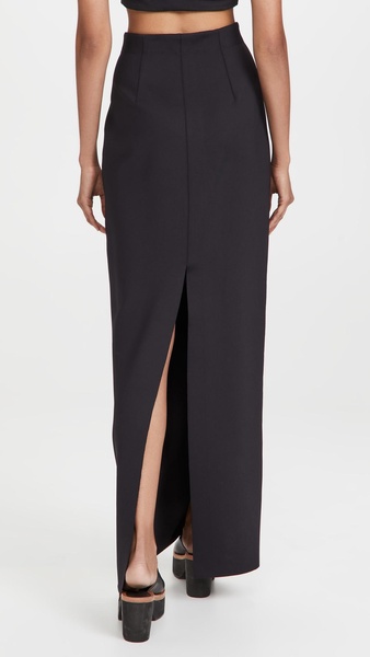 Tapered Maxi Skirt