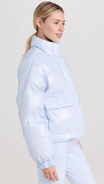 Shine Cropped Ski Puffer