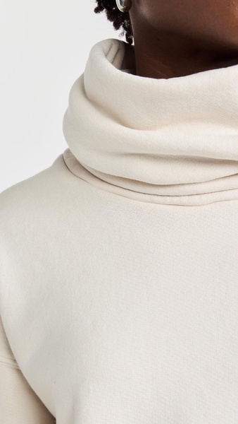 Corey Crop Cowl Neck Sweatshirt