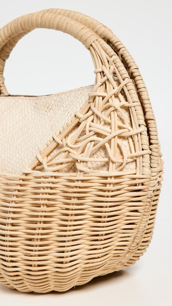 Sea Shell Wicker Bag