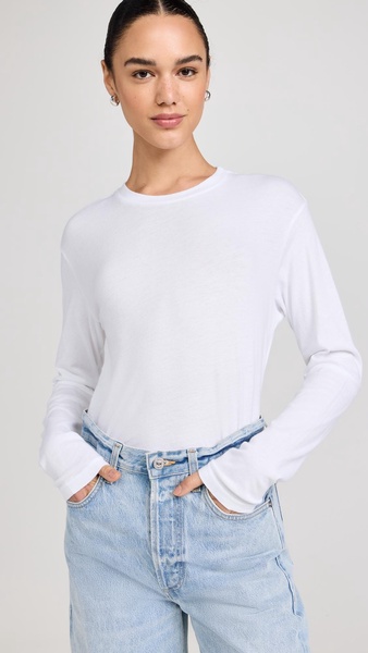 Sabine Cropped Long Sleeve Top