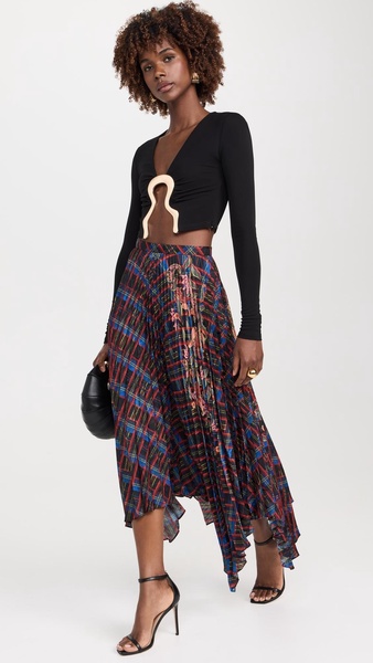 Zuri Pleat Skirt