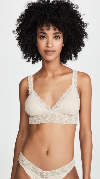 Signature Lace Padded Crossover Bralette