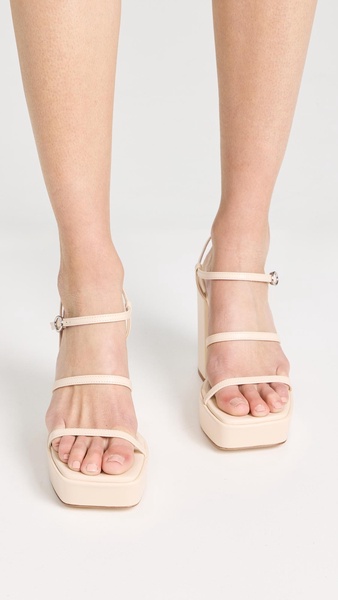 Katalin Nappa Leather Sandals