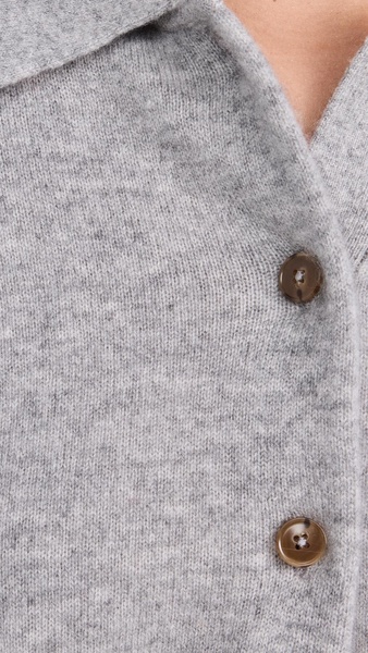 Cashmere Button Polo