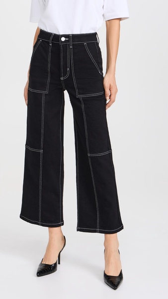 Getty Crop Utility Jeans