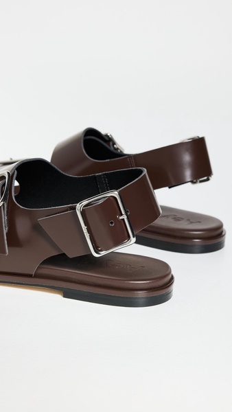 Tekla Polido Calf Leather Sandals