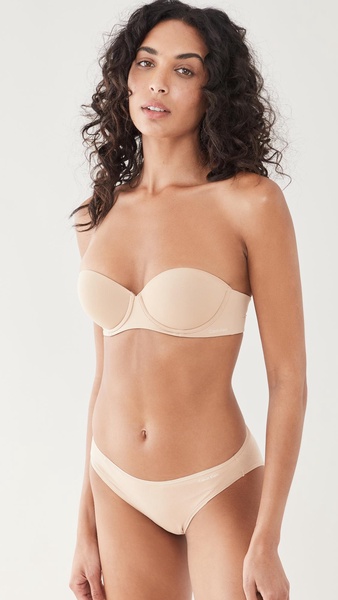 CK Push Up Strapless Bra