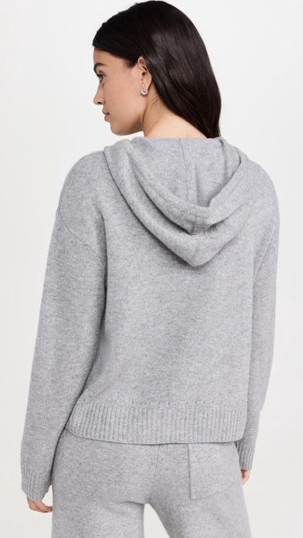 Cashmere Zip Up Hoody