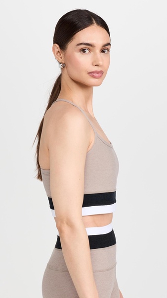 Spacedye Horizon Colorblock High Cropped Tank