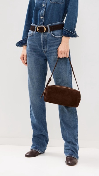 Trousse Suede Shoulder Bag