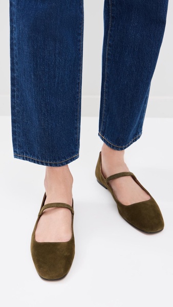 Greta Suede Ballet Flats