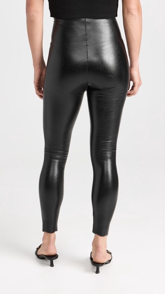 Petite Perfect Control Faux Leather Leggings