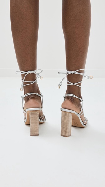 Knotted High Heel Sandals