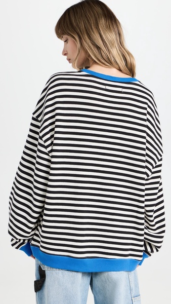 Classic Striped Crew