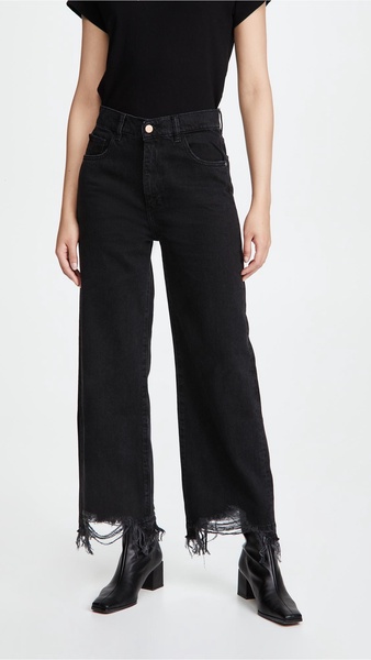 Hepburn Wide Leg High Rise Jeans