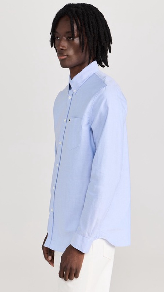 Slim Fit Stretch Cotton Poplin Shirt