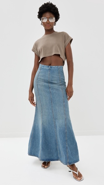 Shaquille Oil Blue Skirt