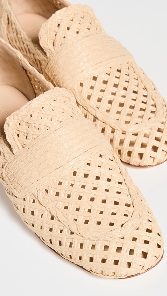 Davis Raffia Flats