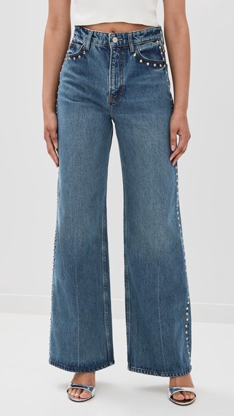 Cary High Rise Slouchy Wide Leg Jeans