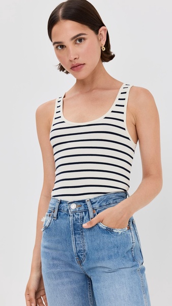 Stripe Rib Tank