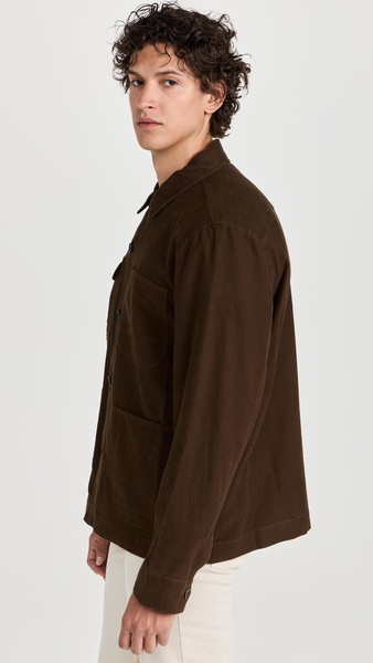 Work Jacket In Chamois