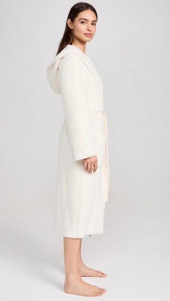 CozyChic Ribbed Hooded Robe