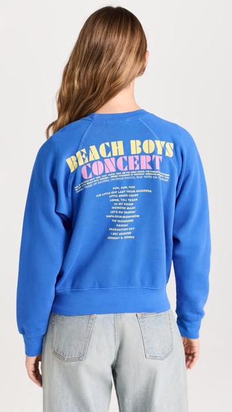 The Beach Boys Concert Raglan Crew Sweatshirt