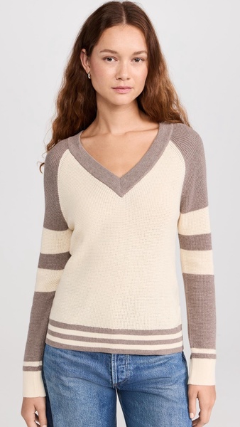 Throwback V-Neck Sweater