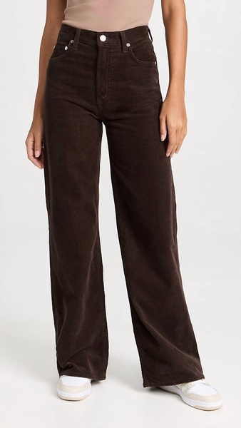 corduroy paloma baggy pant in wood