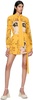 SSENSE Exclusive Yellow Crying Girl Miniskirt