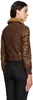 Brown Austin Faux-Leather Jacket