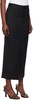 Black Five-Pocket Maxi Skirt