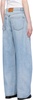 Oversize rounded low rise jeans