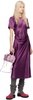 Purple Wrap Maxi Dress