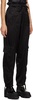 Black Relaxed Fit Trousers