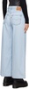 Blue Baggy Dad Wide Leg Jeans