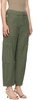 Green Marcelle Low Slung Easy Cargo Pants