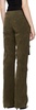 Green Straight-Leg Cargo Pants