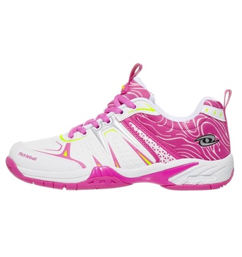 women's dinkshot 2.0 pickleball shoes in white/pink