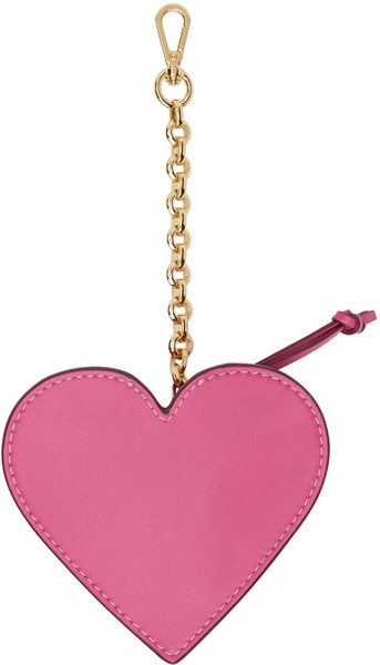 Pink Funny Heart Zipped Coin Purse