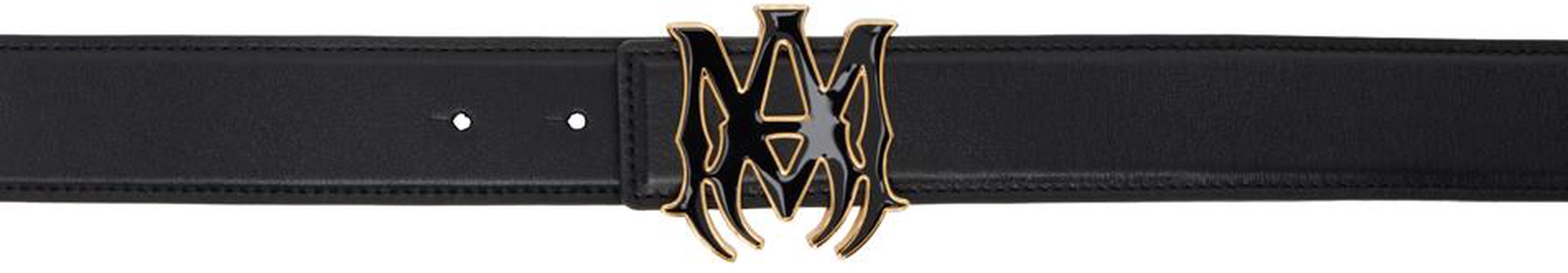 Black MA Core Logo Belt