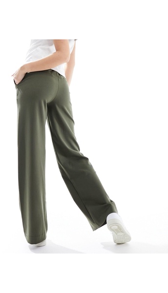 Object wide leg pants in green