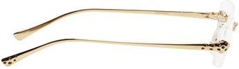 Gold 'Panthère de Cartier' Glasses